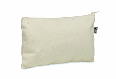 Logo trade promotional products image of: Cosmetic bag cotton 340 gr/m²