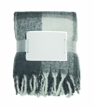 Logotrade promotional giveaways photo of: Chequered mohair blanket