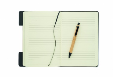 Logo trade promotional giveaways picture of: A5 RPET notebook set