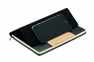 Logo trade corporate gifts image of: A5 RPET notebook set