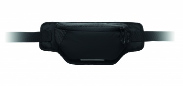 Logo trade promotional gifts image of: Hiking waist bag in 420D nylon