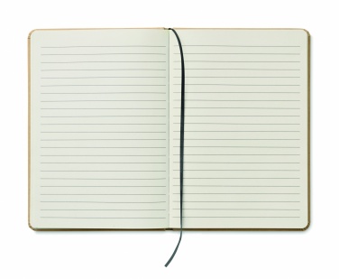 Logo trade promotional merchandise image of: A5 notebook in recycled carton