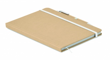 Logotrade promotional merchandise photo of: A5 notebook in recycled carton