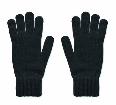 Logotrade promotional giveaway picture of: Knitted gloves in RPET