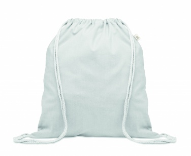Logo trade promotional items image of: Recycled 140 gr/m² cotton bag