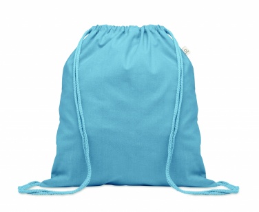 Logo trade corporate gifts picture of: Recycled 140 gr/m² cotton bag