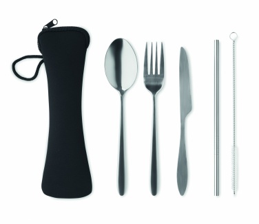 Logotrade promotional products photo of: Cutlery set stainless steel