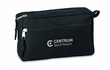 Logo trade promotional gifts image of: 600D RPET toilet bag