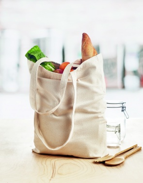 Logotrade corporate gift image of: Canvas shopping bag 270 gr/m²