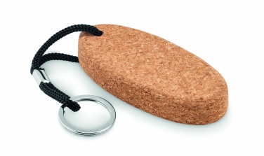 Logo trade business gift photo of: Floating cork key ring Lohja