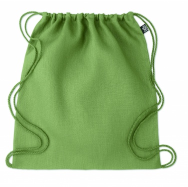 Logo trade business gift photo of: Hemp drawstring bag 200 gr/m²
