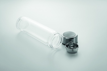 Logo trade promotional gift photo of: Bottle with touch thermometer