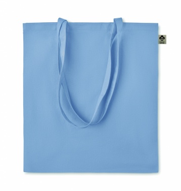 Logo trade promotional merchandise photo of: Organic cotton shopping bag