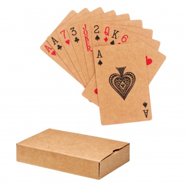 Logo trade promotional gift photo of: Recycled paper playing cards