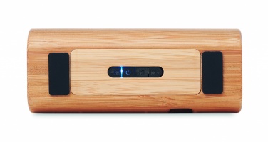 Logotrade promotional products photo of: Wireless bamboo speaker 2x5W