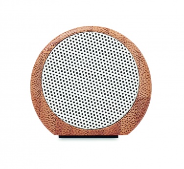 Logotrade promotional products photo of: Wireless bamboo speaker 2x5W