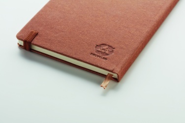 Logotrade promotional item picture of: Recycled Leather A5 notebook