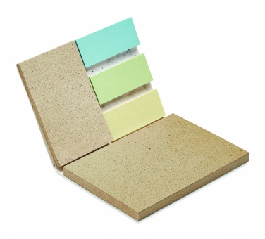 Logo trade promotional products image of: Grass/seed paper memo pad