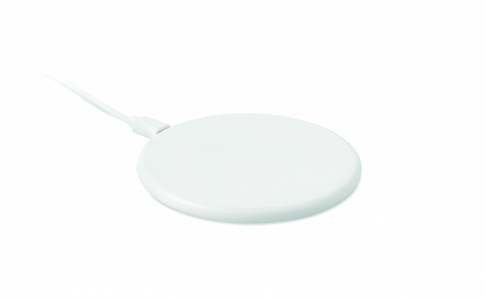 Logo trade promotional giveaways picture of: ABS wireless charger 10W