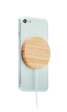 Logo trade corporate gift photo of: Magnetic Wireless charger 10W