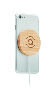 Logotrade promotional item picture of: Magnetic Wireless charger 10W