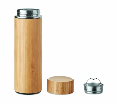 Logo trade business gift photo of: Double wall flask 400 ml TAMPERE