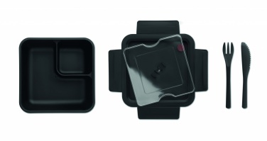 Logo trade advertising products picture of: Lunch box with cutlery 600ml
