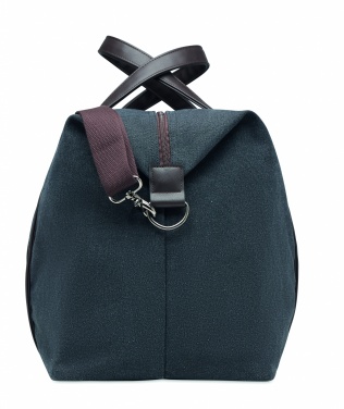 Logo trade promotional products image of: Weekend bag in canvas 450gr/m²