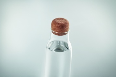 Logo trade corporate gift photo of: Glass bottle cork lid 600 ml