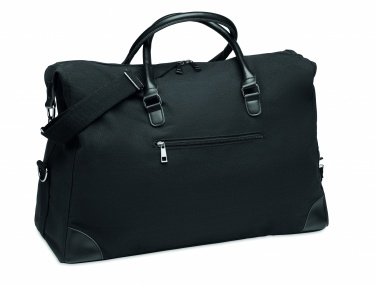Logo trade promotional giveaways picture of: Weekend bag in canvas 340gr/m²