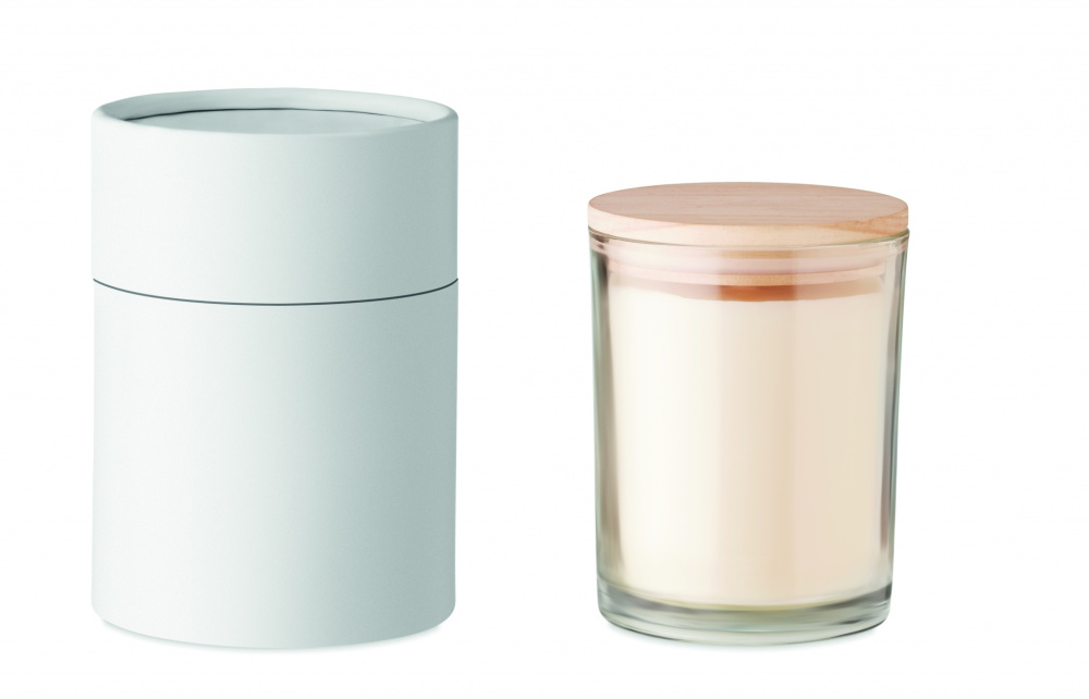 Logo trade promotional products image of: Vanilla fragranced candle