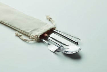 Logotrade promotional gift image of: Cutlery set stainless steel