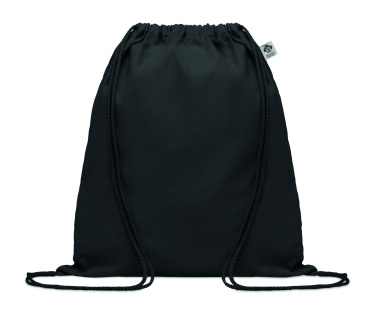 Logotrade corporate gift image of: Organic cotton drawstring bag