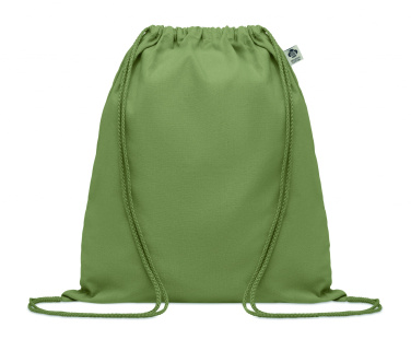 Logotrade promotional products photo of: Organic cotton drawstring bag