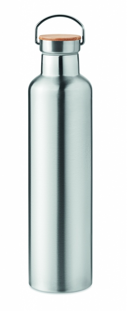 Logo trade corporate gifts image of: Double wall flask 1L