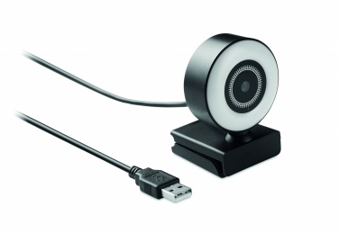 Logo trade advertising products image of: 1080P HD webcam and ring light