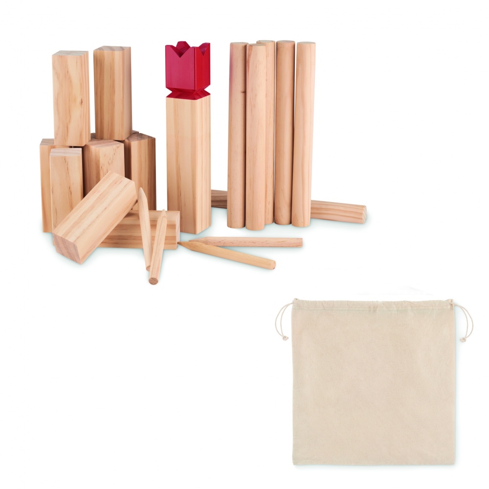 Logotrade advertising products photo of: Pinewood outdoor throwing game