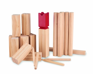 Logo trade promotional giveaway photo of: Pinewood outdoor throwing game