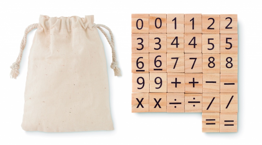 Logotrade advertising products photo of: Wood educational counting game