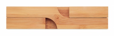 Logo trade promotional merchandise image of: Bamboo foldable pot stand