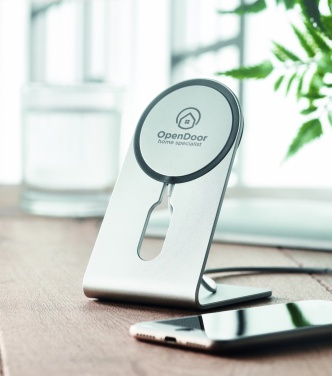 Logo trade promotional gift photo of: Portable magnetic charger 15W
