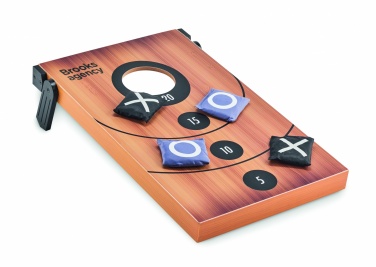 Logo trade advertising product photo of: Double sided MDF game set