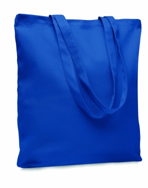 Logo trade promotional giveaways image of: 270 gr/m² Canvas shopping bag