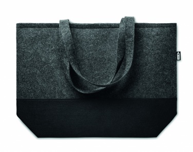 Logo trade business gift photo of: RPET felt shopping bag