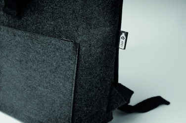 Logotrade promotional gift image of: RPET felt backpack