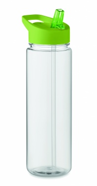 Logo trade corporate gifts image of: RPET bottle 650ml PP flip lid