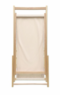 Logotrade promotional item image of: Beach chair in wood