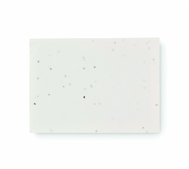 Logotrade promotional merchandise image of: Seed paper sticky note pad