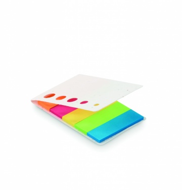 Logotrade advertising products photo of: Seed paper page markers pad