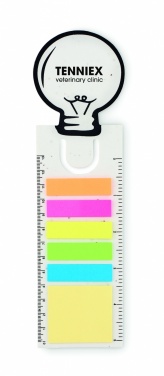 Logotrade advertising product picture of: Seed paper bookmark w/memo pad